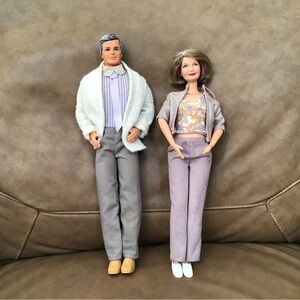 Grandma Barbie Happy Family and Grandpa Barbie Hart Family, Vintage